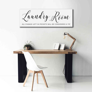 'Laundry Room' by Cindy Jacobs, Canvas Wall Art,60 x 20