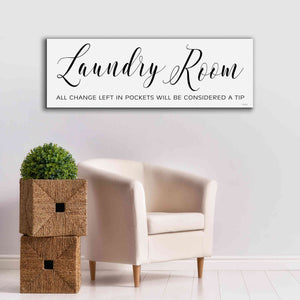 'Laundry Room' by Cindy Jacobs, Canvas Wall Art,60 x 20