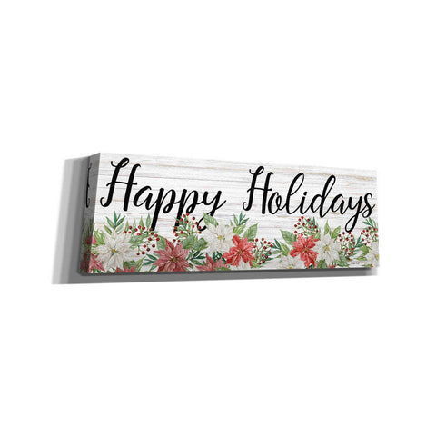 Image of 'Happy Holidays Sign' by Cindy Jacobs, Canvas Wall Art