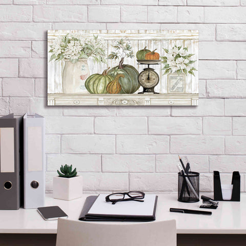 Image of 'Kitchen Harvest' by Cindy Jacobs, Canvas Wall Art,24 x 12