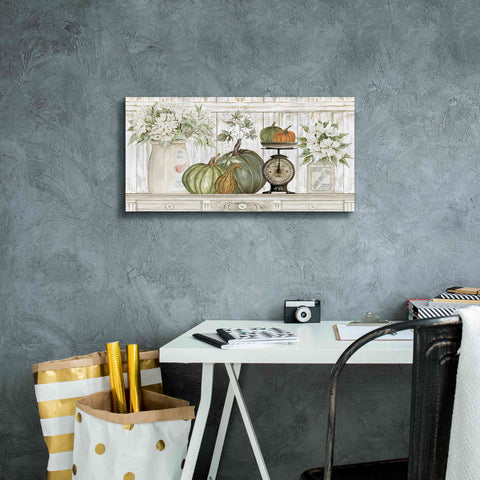 Image of 'Kitchen Harvest' by Cindy Jacobs, Canvas Wall Art,24 x 12