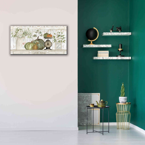 Image of 'Kitchen Harvest' by Cindy Jacobs, Canvas Wall Art,40 x 20