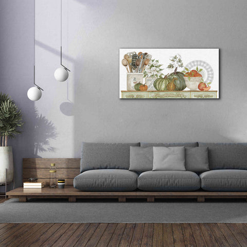 Image of 'Kitchen Splendor' by Cindy Jacobs, Canvas Wall Art,60 x 30