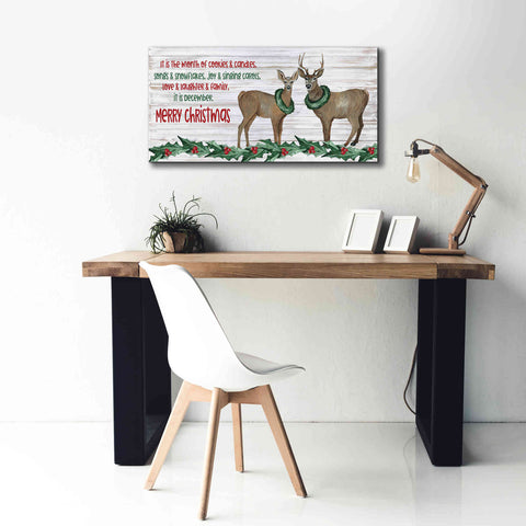 Image of 'It is December' by Cindy Jacobs, Canvas Wall Art,40 x 20