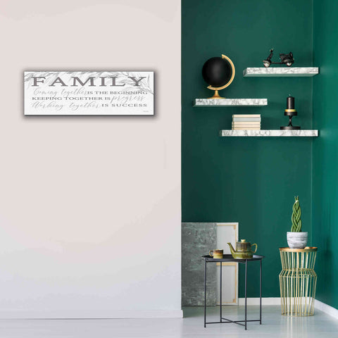 Image of 'Family Coming Together' by Cindy Jacobs, Canvas Wall Art,36 x 12