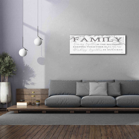Image of 'Family Coming Together' by Cindy Jacobs, Canvas Wall Art,60 x 20