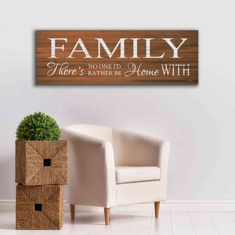 Image of 'Family Sign' by Cindy Jacobs, Canvas Wall Art,60 x 20