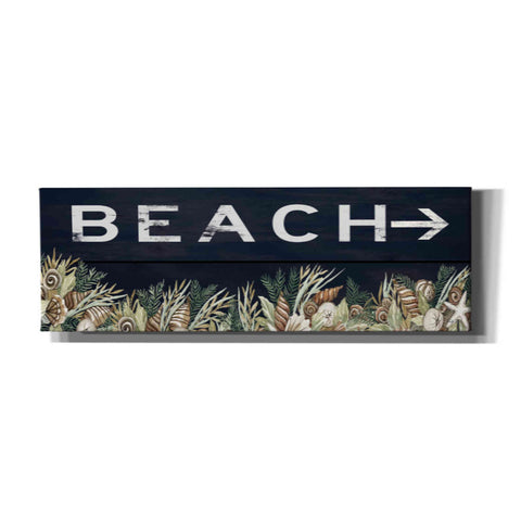 Image of 'Beach Sign' by Cindy Jacobs, Canvas Wall Art