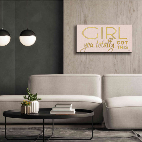 Image of 'Girl You Totally Got This' by Cindy Jacobs, Canvas Wall Art,40 x 20