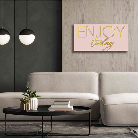 Image of 'Enjoy Today' by Cindy Jacobs, Canvas Wall Art,40 x 20