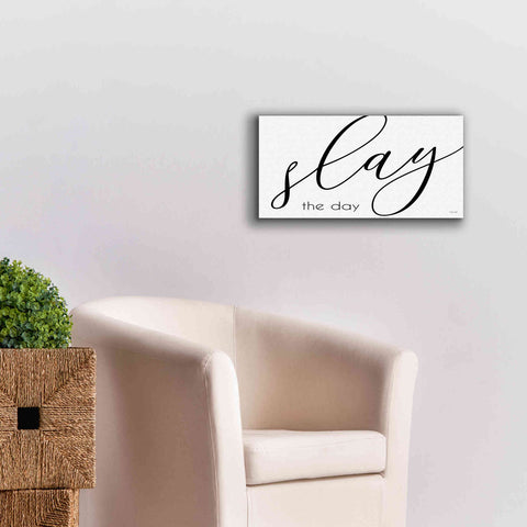 Image of 'Slay the Day' by Cindy Jacobs, Canvas Wall Art,24 x 12