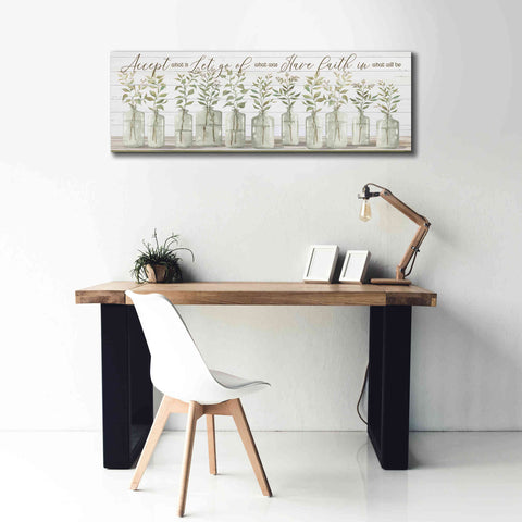 Image of 'Accept What Is' by Cindy Jacobs, Canvas Wall Art,60 x 20