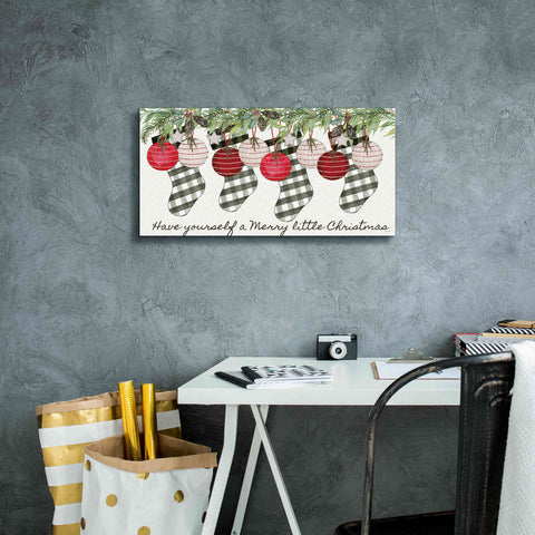 Image of 'Have Yourself Ornaments' by Cindy Jacobs, Canvas Wall Art,24 x 12