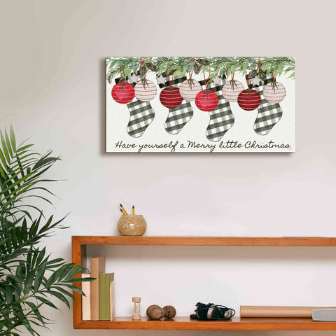 Image of 'Have Yourself Ornaments' by Cindy Jacobs, Canvas Wall Art,24 x 12