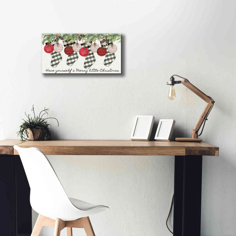 Image of 'Have Yourself Ornaments' by Cindy Jacobs, Canvas Wall Art,24 x 12