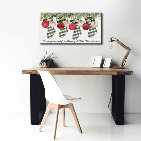 Image of 'Have Yourself Ornaments' by Cindy Jacobs, Canvas Wall Art,40 x 20