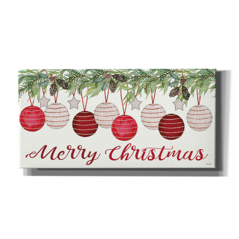 Image of 'Merry Christmas Ornaments' by Cindy Jacobs, Canvas Wall Art