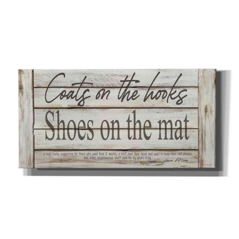 Image of 'Mud Room Rules' by Cindy Jacobs, Canvas Wall Art