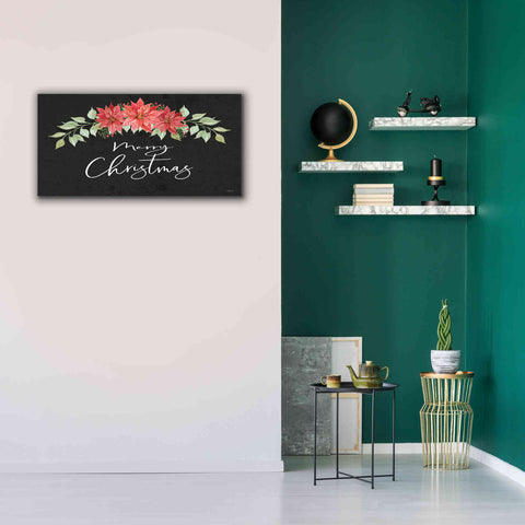 Image of 'Merry Christmas Simply' by Cindy Jacobs, Canvas Wall Art,40 x 20