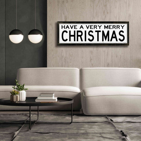 Image of 'Have a Very Merry Christmas' by Cindy Jacobs, Canvas Wall Art,60 x 20