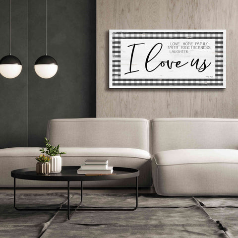 Image of 'I Love Us' by Cindy Jacobs, Canvas Wall Art,60 x 30