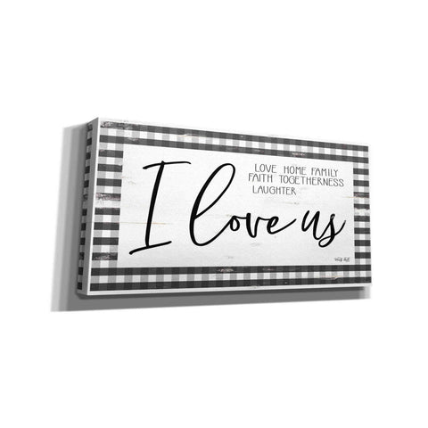 Image of 'I Love Us' by Cindy Jacobs, Canvas Wall Art