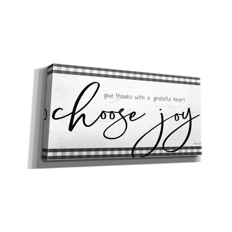 Image of 'Choose Joy Plaid' by Cindy Jacobs, Canvas Wall Art