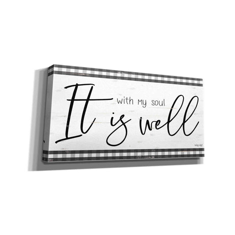 Image of 'It is Well Plaid' by Cindy Jacobs, Canvas Wall Art