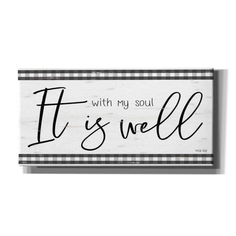 Image of 'It is Well Plaid' by Cindy Jacobs, Canvas Wall Art