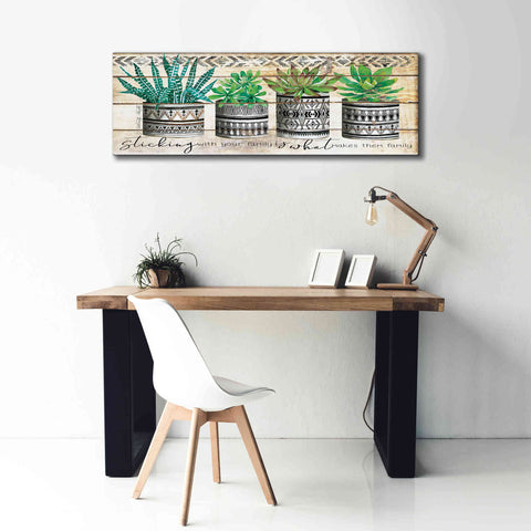 Image of 'Sticking with Your Family' by Cindy Jacobs, Canvas Wall Art,60 x 20