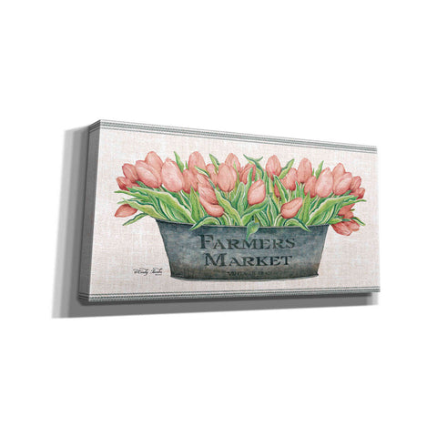 Image of 'Farmer's Market Blush Tulips' by Cindy Jacobs, Canvas Wall Art