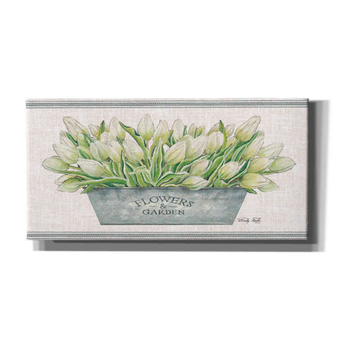 Image of 'Flowers & Garden White Tulips' by Cindy Jacobs, Canvas Wall Art