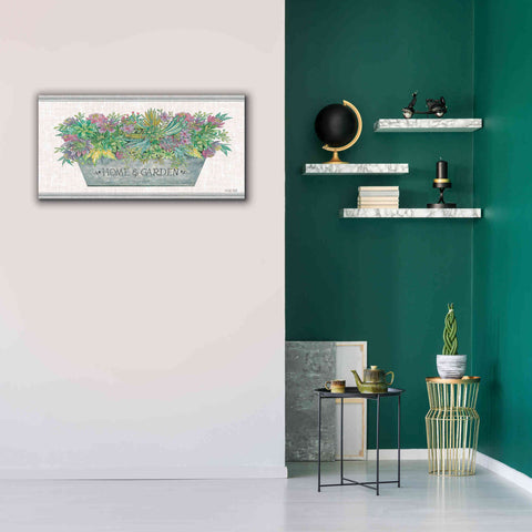 Image of 'Home & Garden' by Cindy Jacobs, Canvas Wall Art,40 x 20