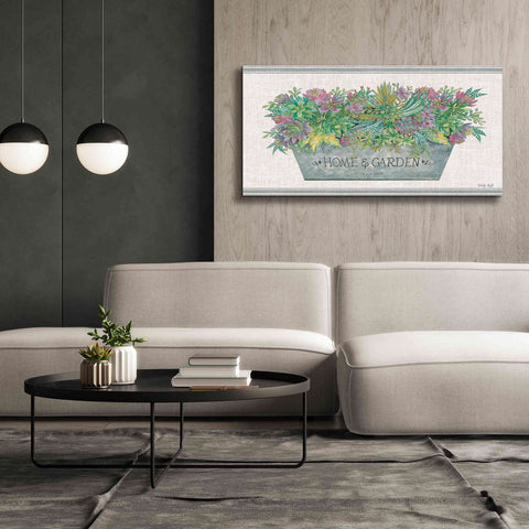 Image of 'Home & Garden' by Cindy Jacobs, Canvas Wall Art,60 x 30