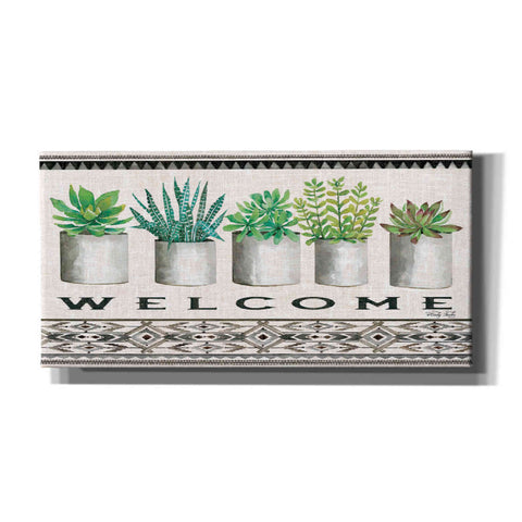 Image of 'Native Welcome' by Cindy Jacobs, Canvas Wall Art