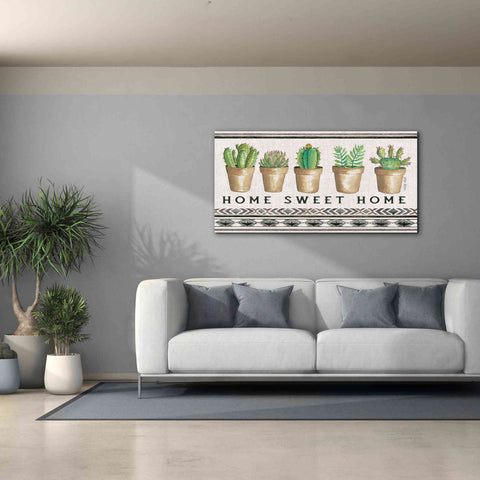 Image of 'Native Home Sweet Home' by Cindy Jacobs, Canvas Wall Art,60 x 30