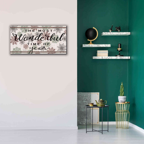 Image of 'The Most Wonderful Time of the Year' by Cindy Jacobs, Canvas Wall Art,40 x 20