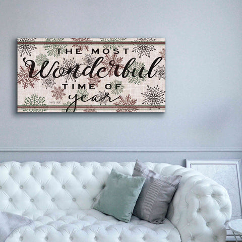 Image of 'The Most Wonderful Time of the Year' by Cindy Jacobs, Canvas Wall Art,60 x 30