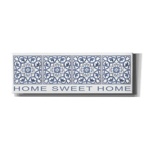'Home Sweet Home Pattern' by Cindy Jacobs, Canvas Wall Art