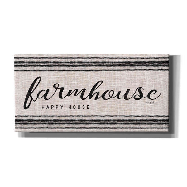'Farmhouse Happy House' by Cindy Jacobs, Canvas Wall Art – EpicGraffiti.com