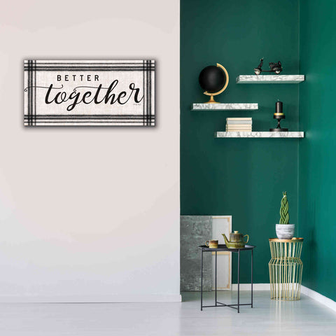 Image of 'Better Together' by Cindy Jacobs, Canvas Wall Art,40 x 20