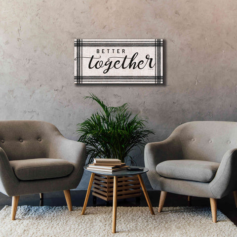 Image of 'Better Together' by Cindy Jacobs, Canvas Wall Art,40 x 20