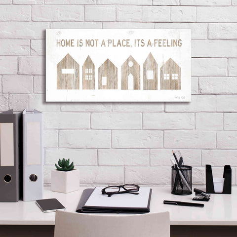 Image of 'Home is Not a Place' by Cindy Jacobs, Canvas Wall Art,24 x 12
