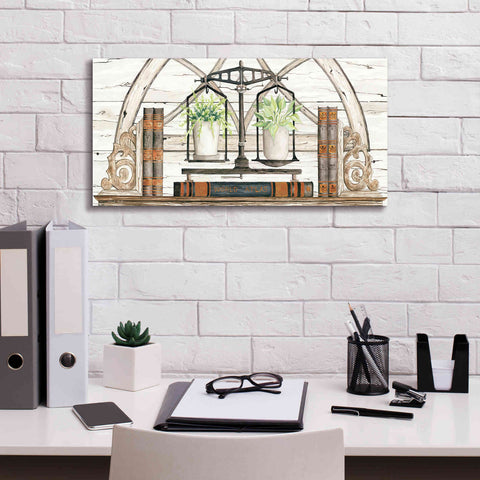 Image of 'Balance of Beauty' by Cindy Jacobs, Canvas Wall Art,24 x 12