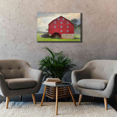 Image of 'Willow Grove Mill' by Lori Deiter, Canvas Wall Art,40 x 26