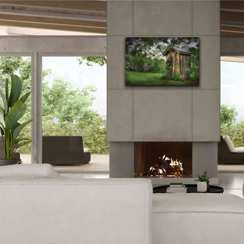 Image of 'Fragrant Outhouse' by Lori Deiter, Canvas Wall Art,40 x 26