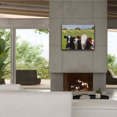 Image of 'Making Hay' by Lori Deiter, Canvas Wall Art,34 x 26
