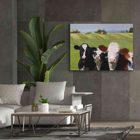 Image of 'Making Hay' by Lori Deiter, Canvas Wall Art,54 x 40