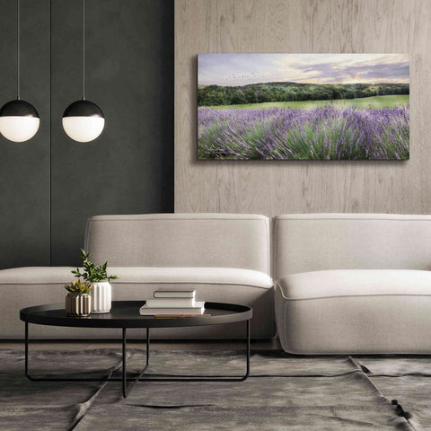 Image of 'Lavender Fields' by Lori Deiter, Canvas Wall Art,60 x 30