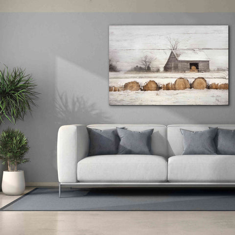 Image of 'Vermont Hay' by Lori Deiter, Canvas Wall Art,60 x 40